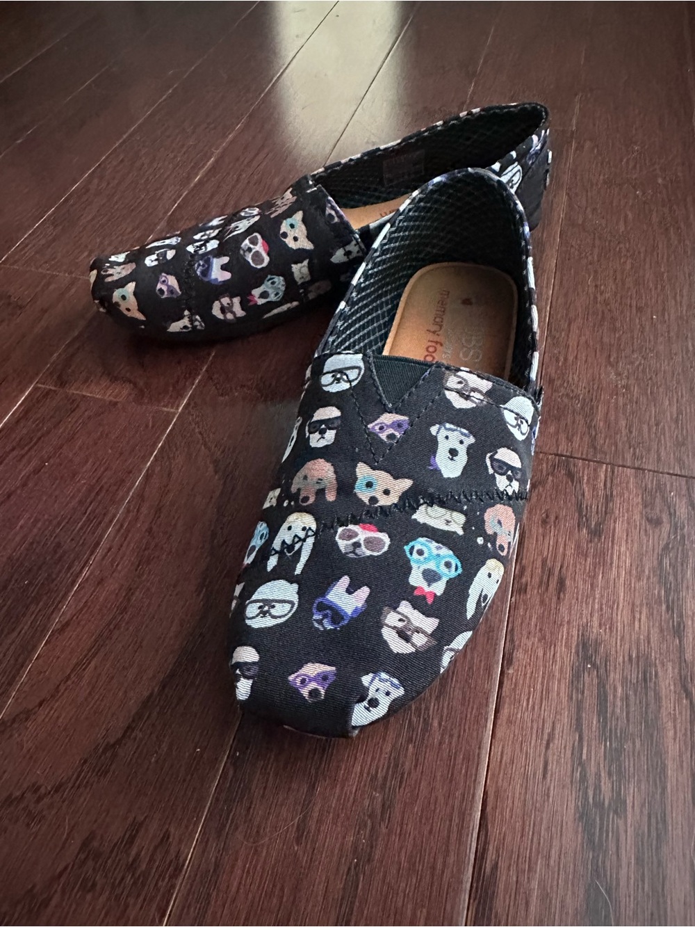 EUC - Women's Bobs For Dogs Slip on Canvas shoes